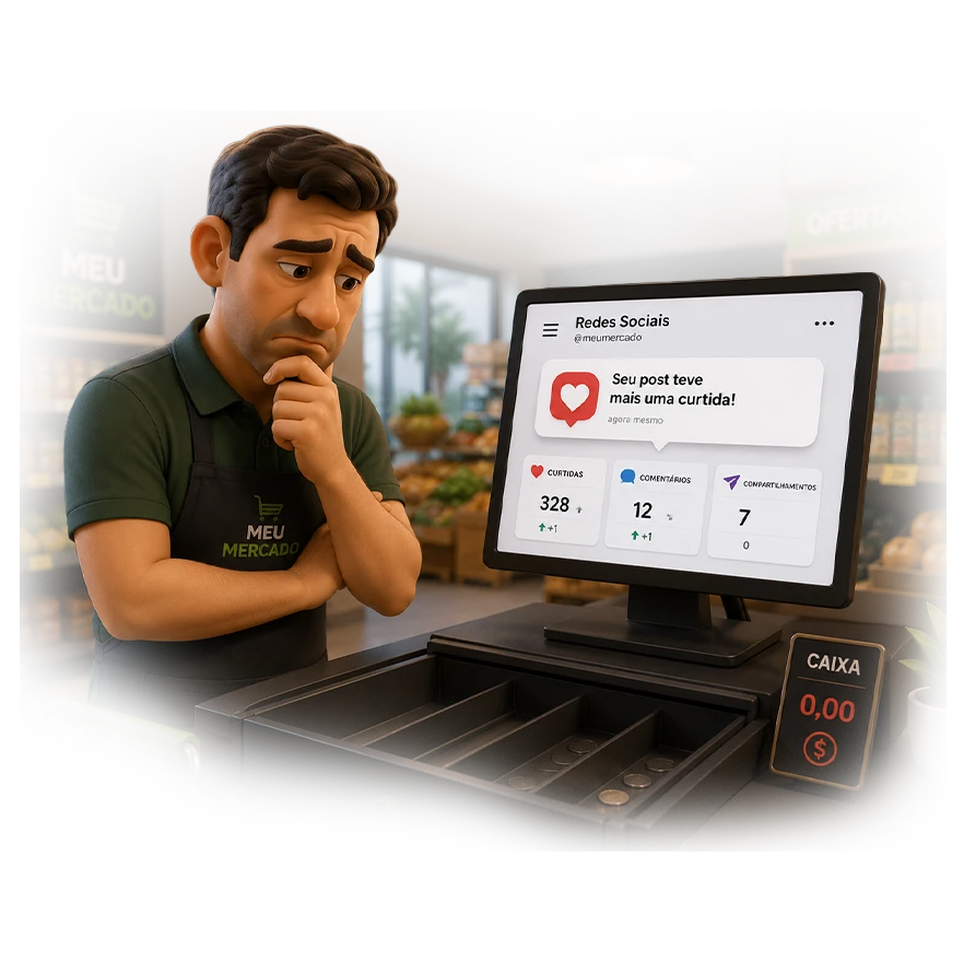 Engajamento não é venda