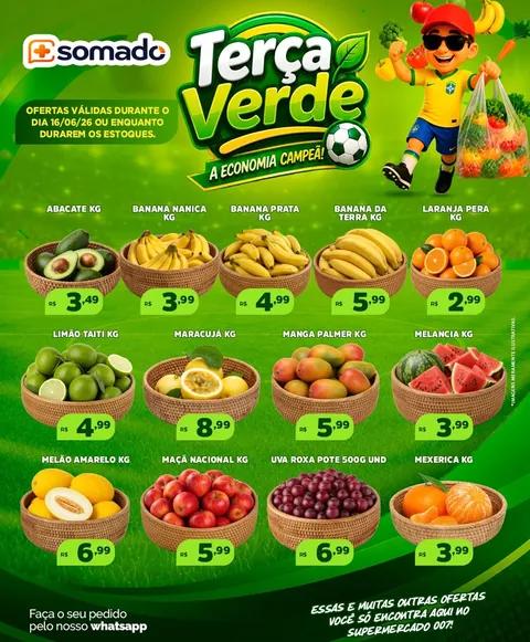 Encarte produzido pela Somado