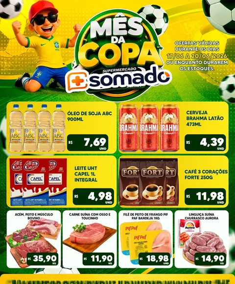 Encarte produzido pela Somado