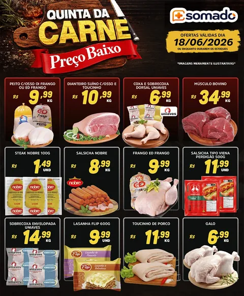 Encarte produzido pela Somado