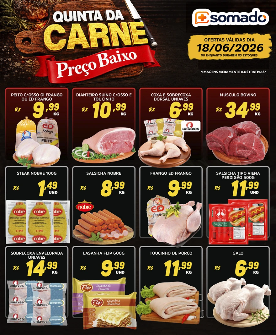 Encarte produzido pela somado
